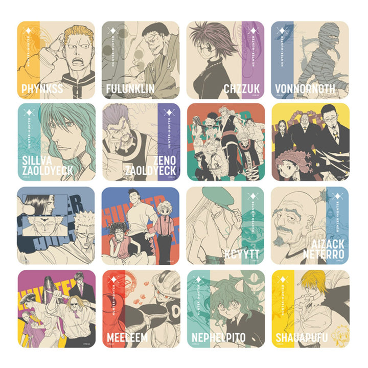『HUNTER×HUNTER』アートコースター(R)　第2弾　全種セット（全55種＆特典3種／計58種入り）