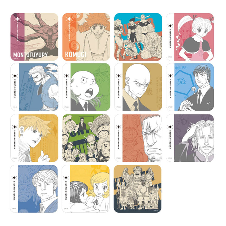『HUNTER×HUNTER』アートコースター(R)　第2弾　全種セット（全55種＆特典3種／計58種入り）