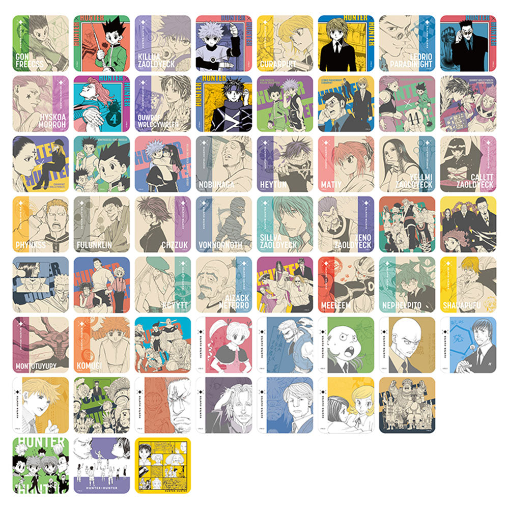 HUNTER×HUNTER』アートコースター(R) 第2弾 全種セット（全55種＆特典3