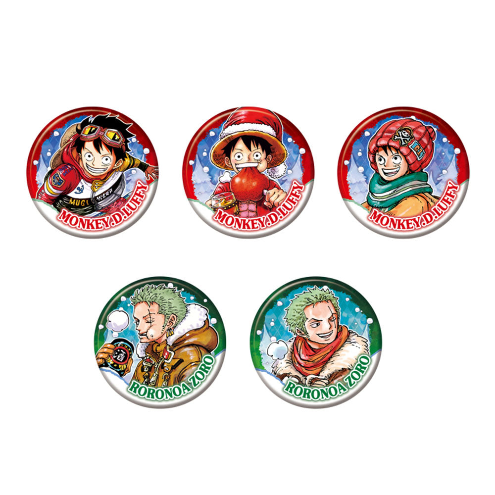 『ONE PIECE』コレクション缶バッジ　“WINTER”　第1弾（全20種／ランダム1種入り）