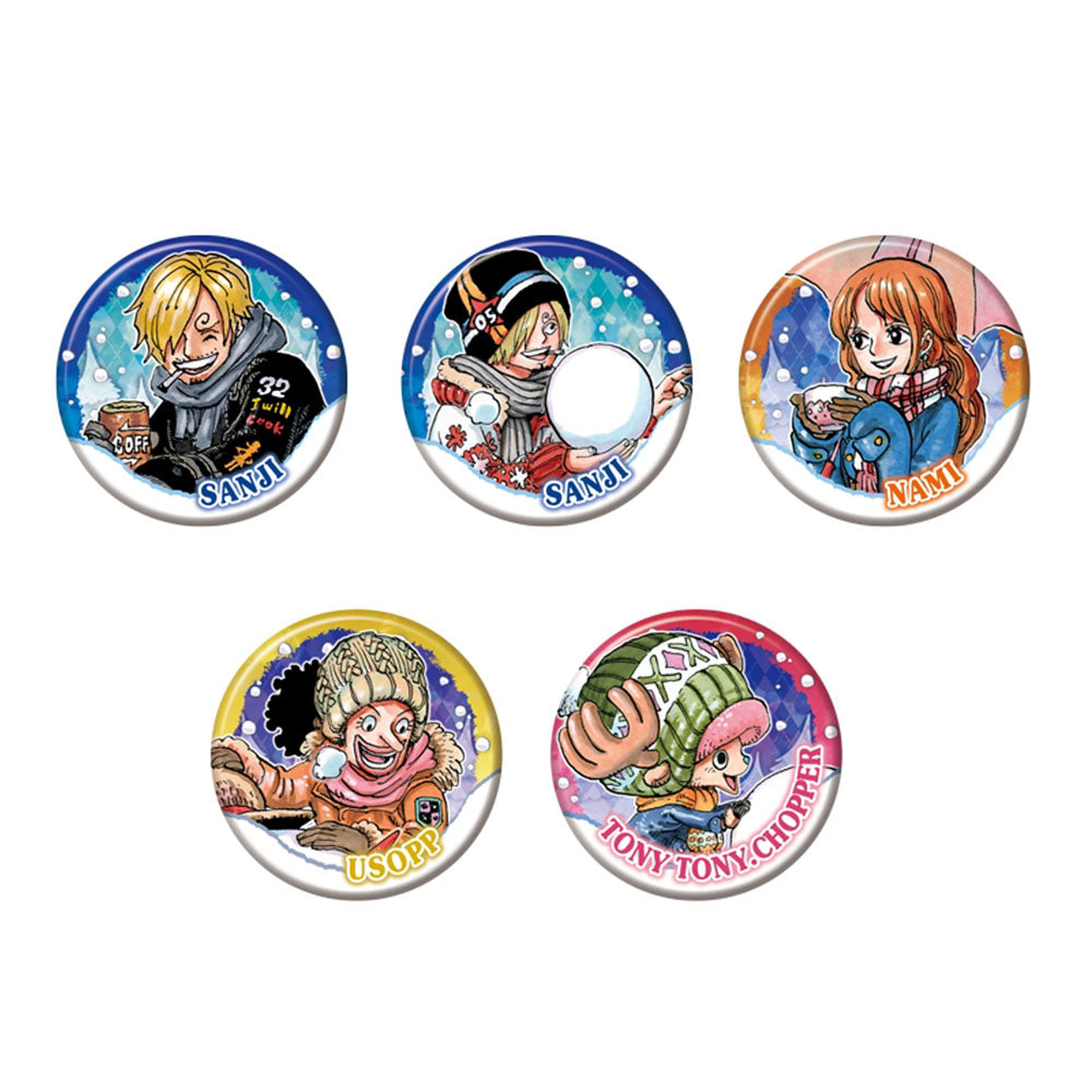 『ONE PIECE』コレクション缶バッジ　“WINTER”　第1弾（全20種／ランダム1種入り）