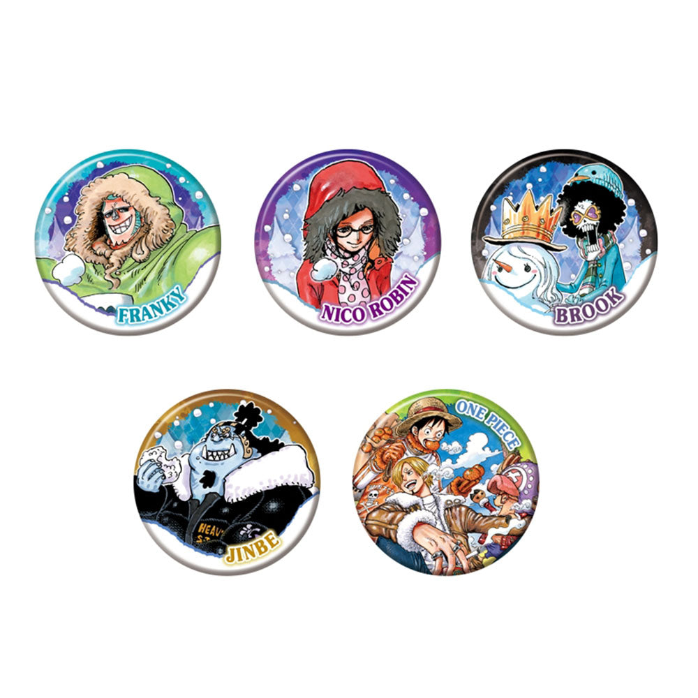 『ONE PIECE』コレクション缶バッジ　“WINTER”　第1弾（全20種／ランダム1種入り）