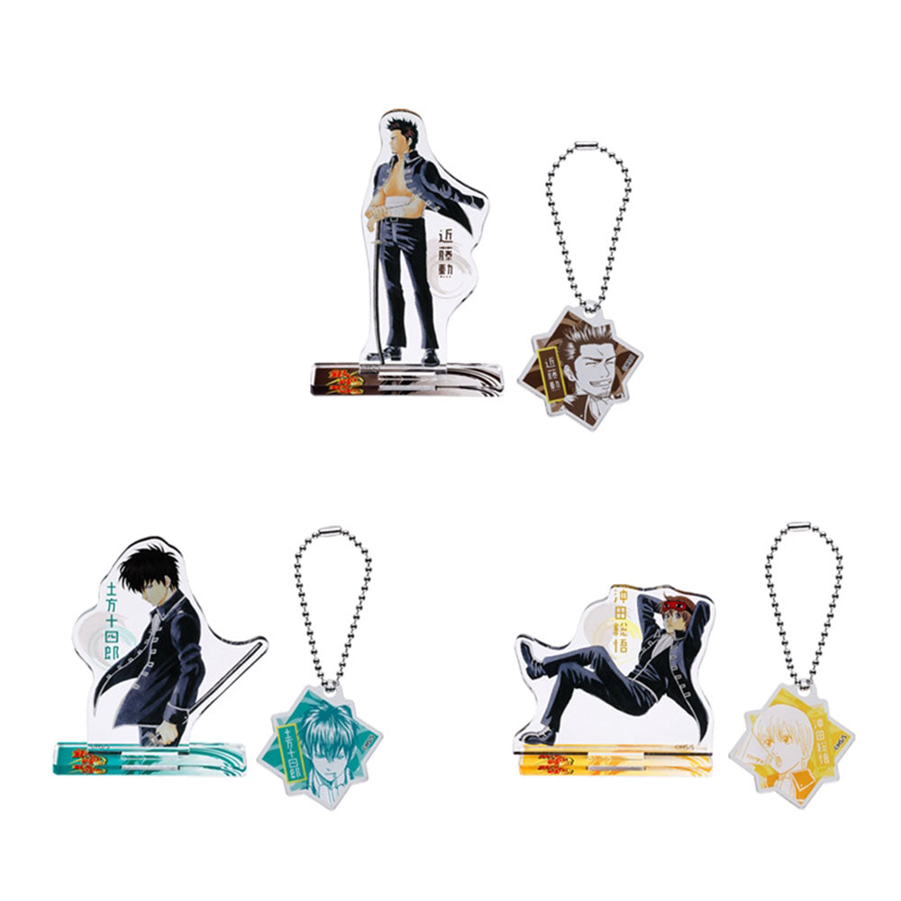 【JAS】『銀魂』アクリルフィギュア＆チャームコレクション　（全10種／ランダム1種入り）