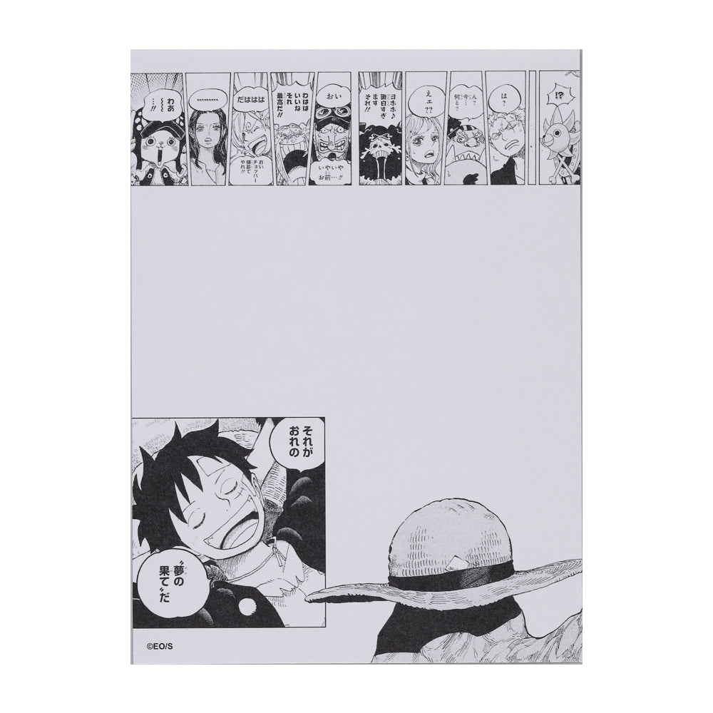 『ONE PIECE』ルフィとエースの志メモ　ブロマイド付き