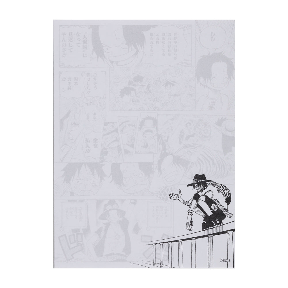 『ONE PIECE』ルフィとエースの志メモ　ブロマイド付き