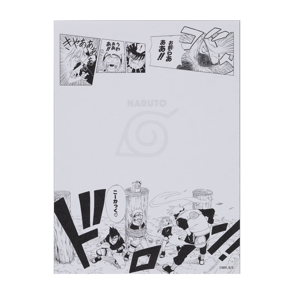 『NARUTO-ナルト-』第七班結成メモ　ブロマイド付き