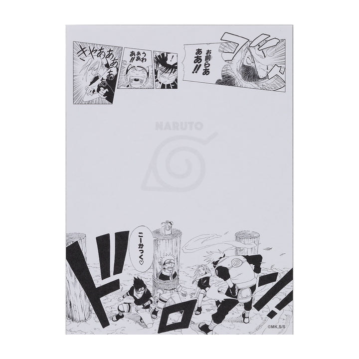 『NARUTO-ナルト-』第七班結成メモ　ブロマイド付き