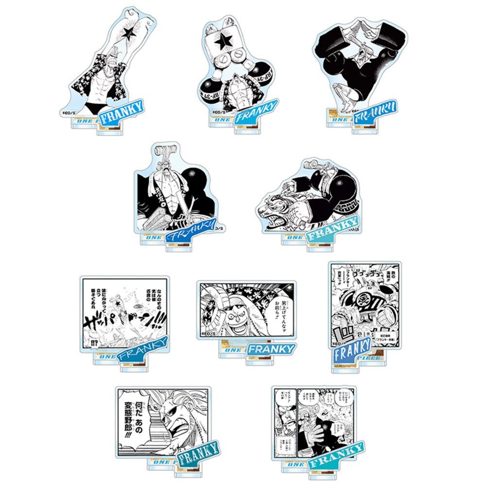 『ONE PIECE』アクリルフィギュアコレクション“HEROES”　フランキー　Vol.1　（全10種／ランダム1種入り）