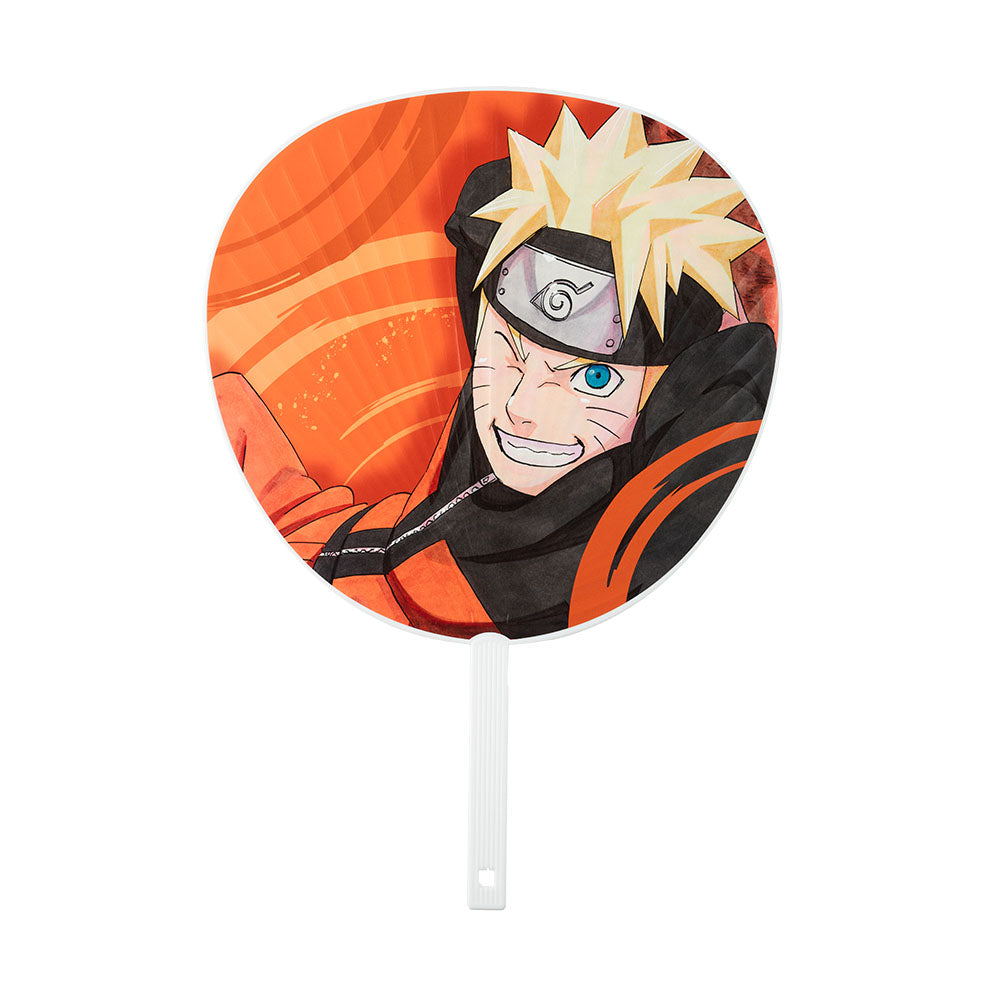『NARUTO-ナルト-』こっそり応援…!　忍うちわ（変わり身ケース付き）　うずまきナルト