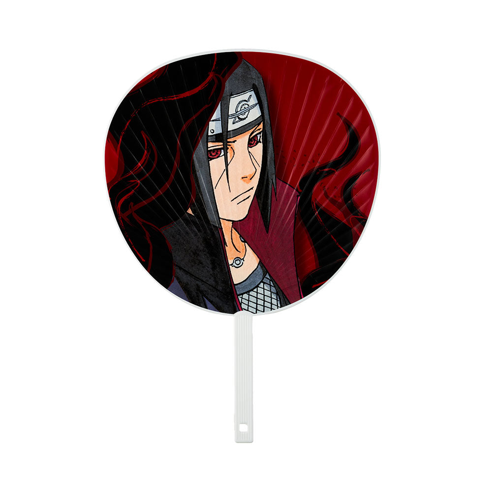 『NARUTO-ナルト-』こっそり応援…!　忍うちわ（変わり身ケース付き）　うちはイタチ