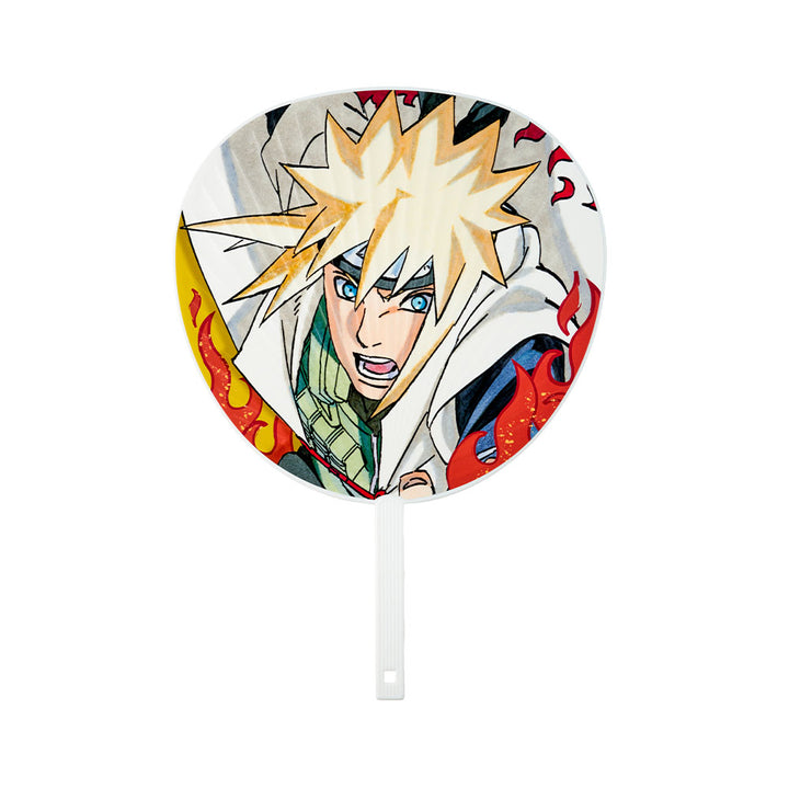 『NARUTO-ナルト-』こっそり応援…!　忍うちわ（変わり身ケース付き）　波風ミナト