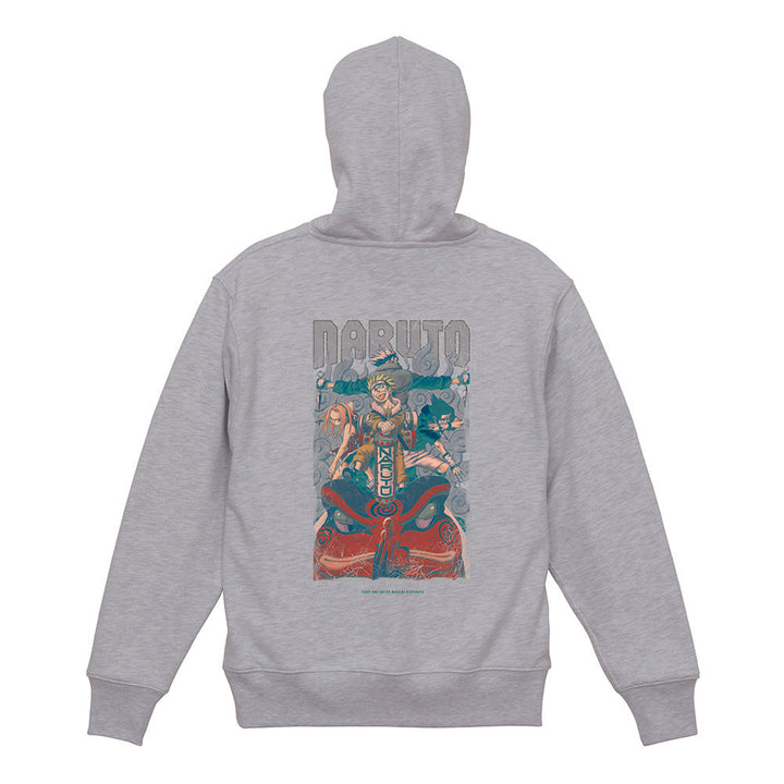 『NARUTO-ナルト-』ヴィンテージ加工パーカー　XLサイズ