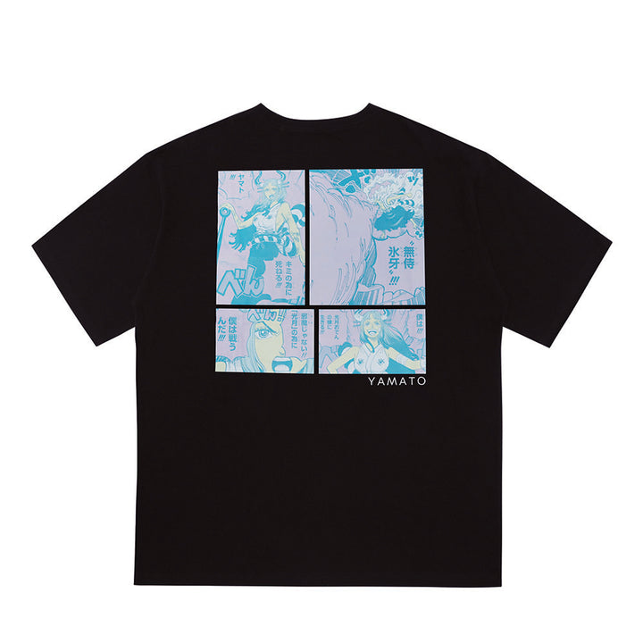 『ONE PIECE』ポケット付きビッグシルエットTシャツ　“HEROES”　ヤマト
