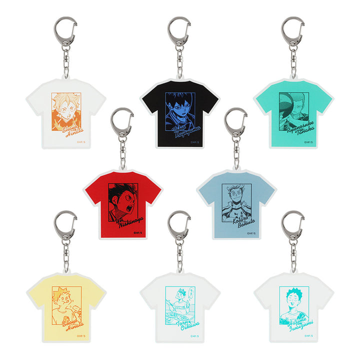 『ハイキュー!!』Ｔシャツキーホルダーコレクション　第1弾　（全8種／ランダム1種入り）