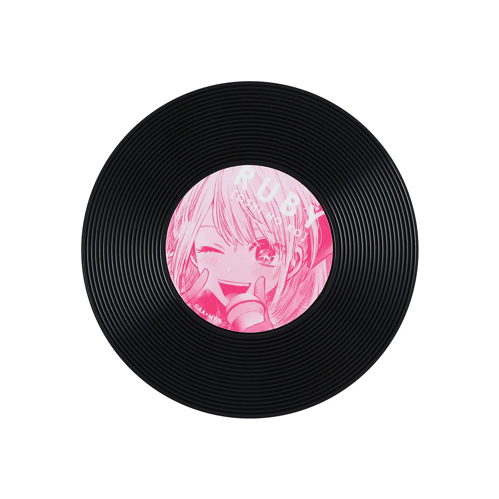 『【推しの子】』アクキー＆レコード風コースターセット　ルビー