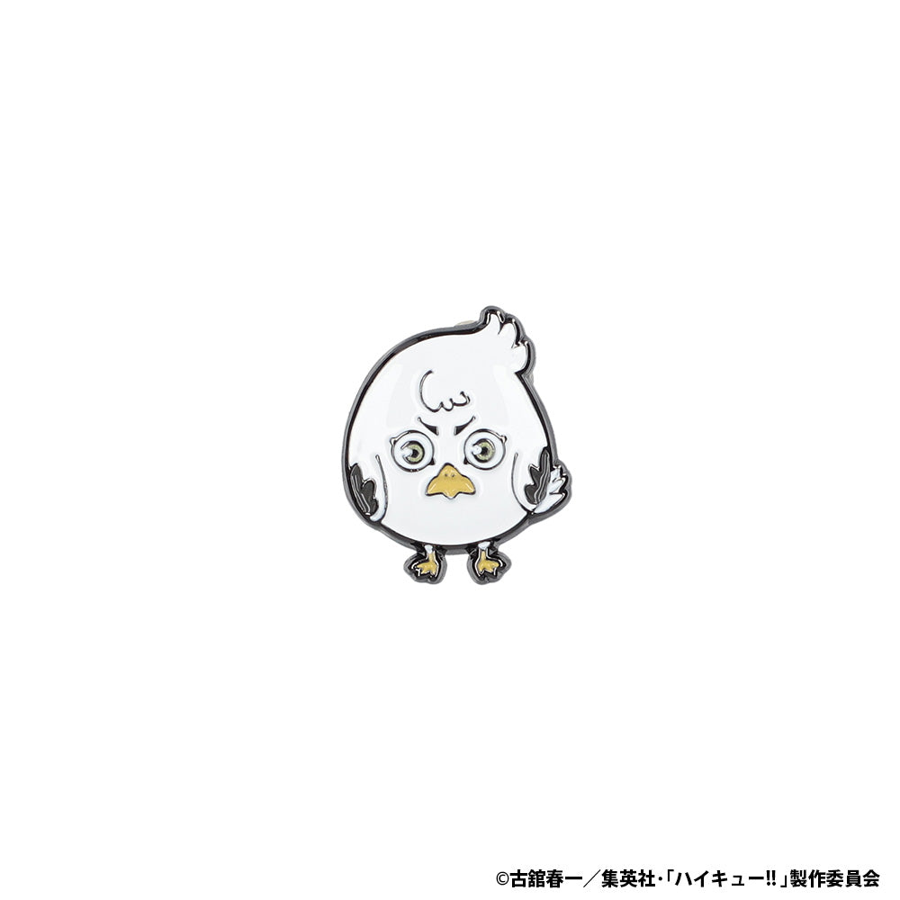 アニメ「ハイキュー!!」 アニマルぷっくりピンズ（ホシウミカモメ）