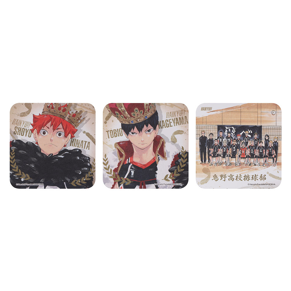 『ハイキュー!!』アートコースター(R)　第1弾　全種セット　（全45種＆特典3種／計48種入り）