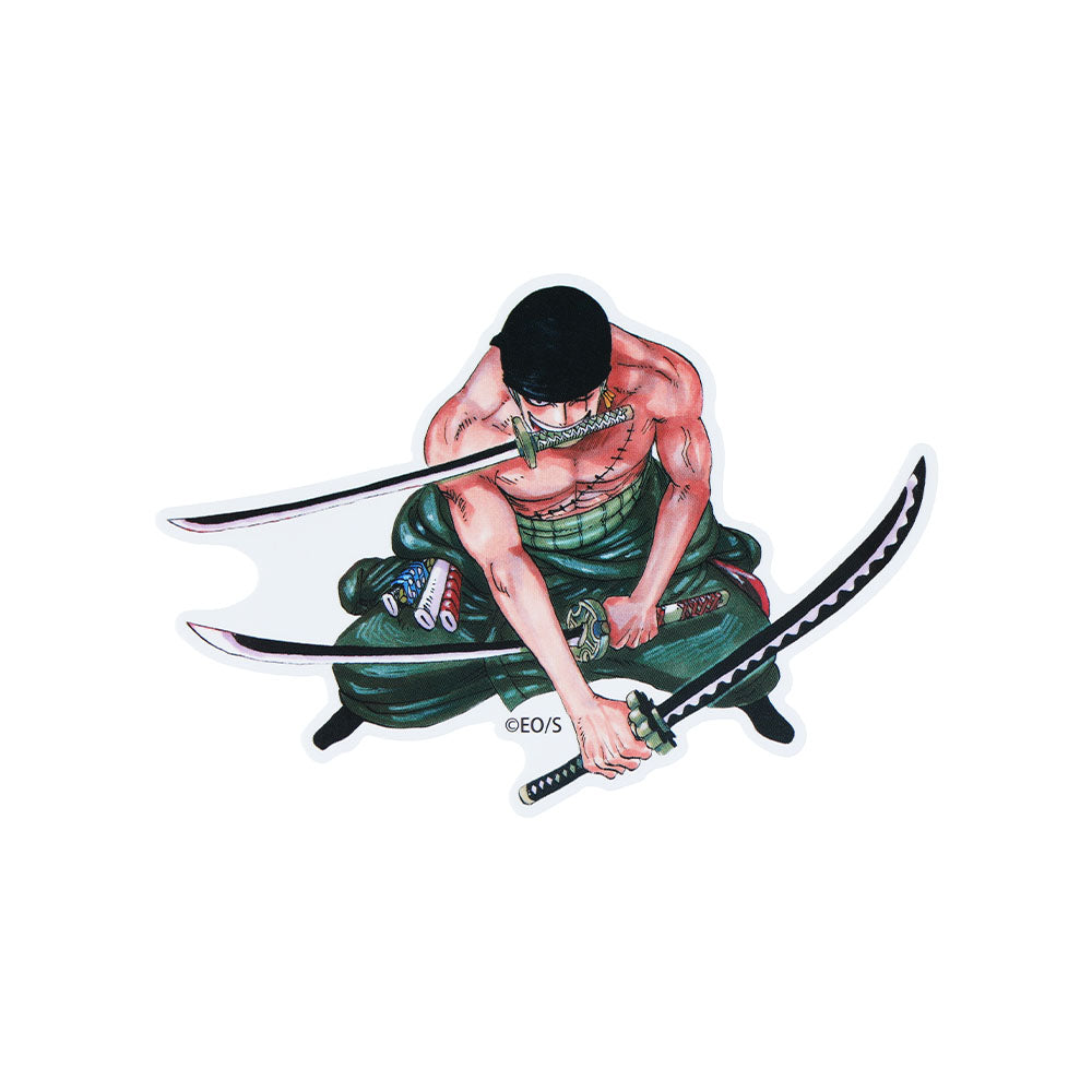 『ONE PIECE』ダイカットステッカー　ゾロ