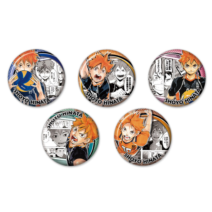 『ハイキュー!!』コレクション缶バッジ“HEROES”【日向翔陽】（全10種）