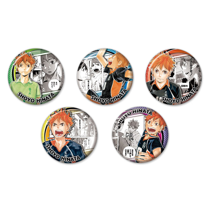 『ハイキュー!!』コレクション缶バッジ“HEROES”【日向翔陽】（全10種）