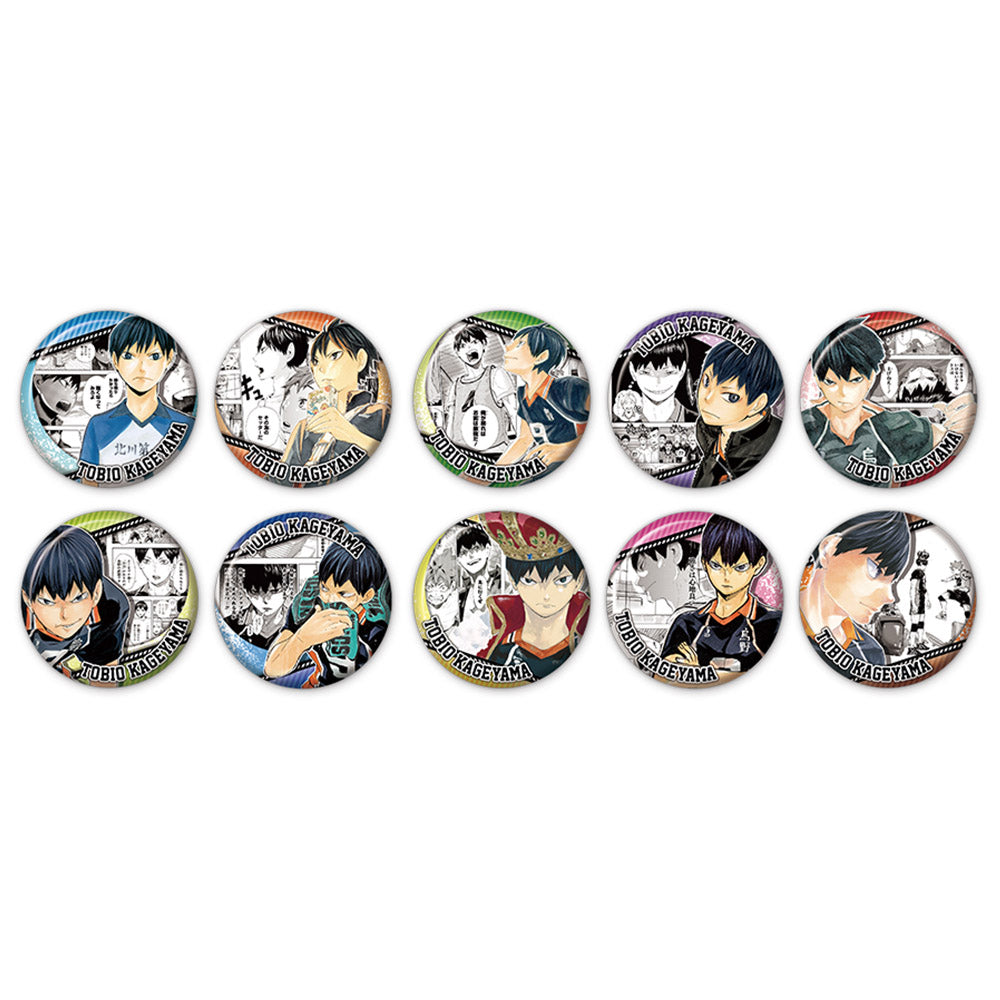 『ハイキュー!!』コレクション缶バッジ“HEROES”【影山飛雄】（全10種）