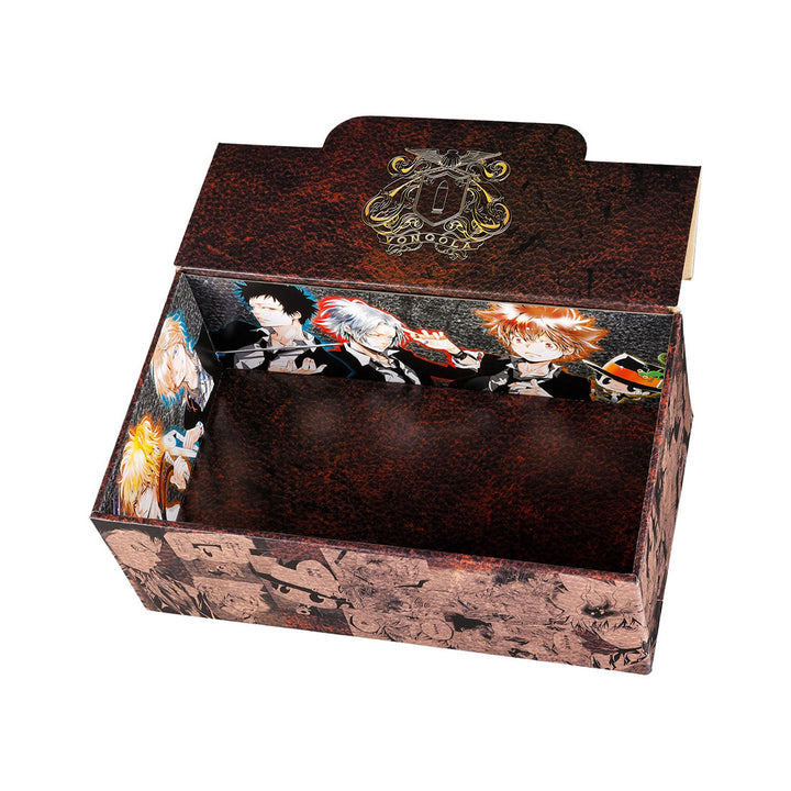 『家庭教師ヒットマンREBORN!』ジャンプコミックス全巻収納BOX　（2BOXセット／特製しおり5枚付き）　＜天野明展＞