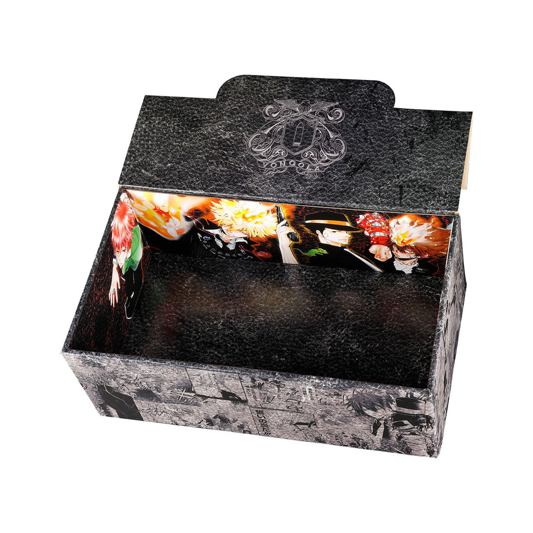 『家庭教師ヒットマンREBORN!』ジャンプコミックス全巻収納BOX　（2BOXセット／特製しおり5枚付き）　＜天野明展＞