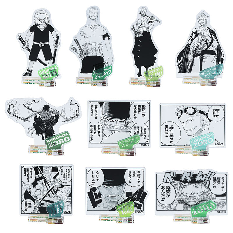 『ONE PIECE』アクリルフィギュアコレクション“HEROES”　ロロノア・ゾロ　Vol.1　（全10種／ランダム1種入り）