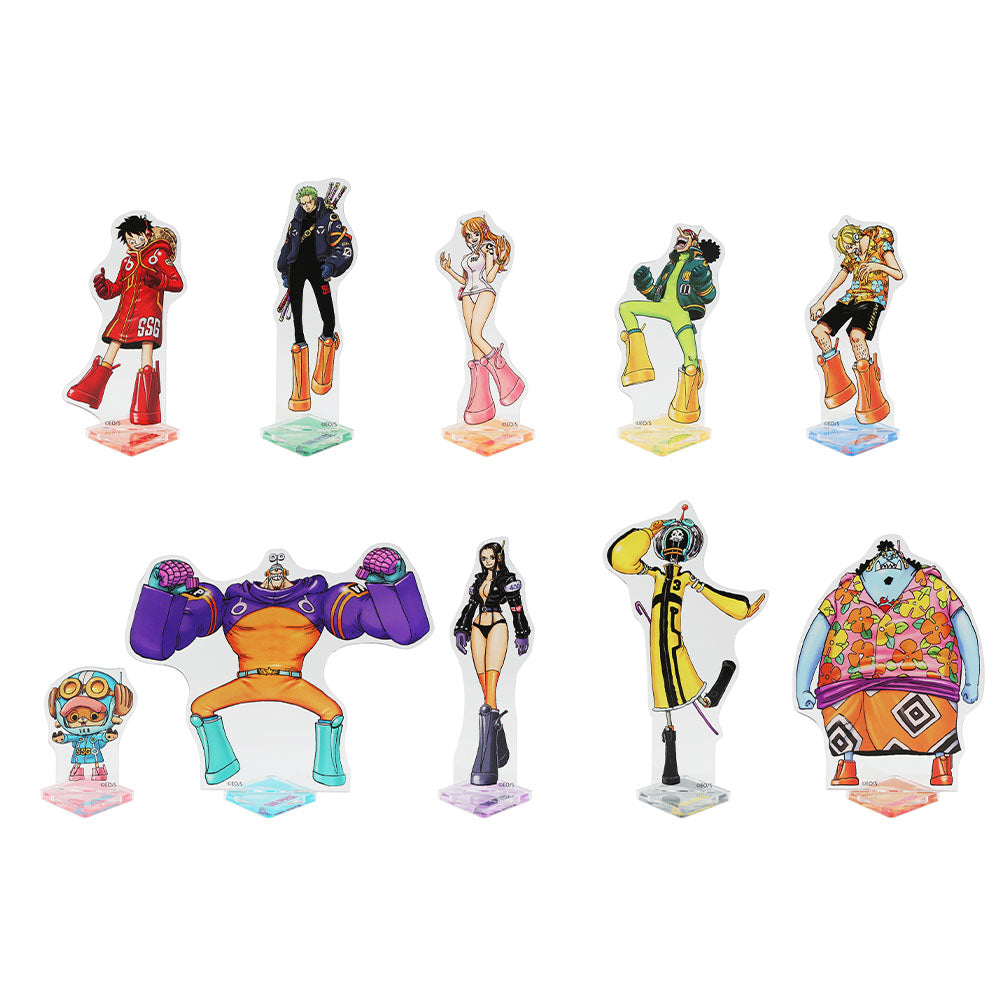 『ONE PIECE』アクリルフィギュア10体セット　［エッグヘッド編　“未来服”Ver.］