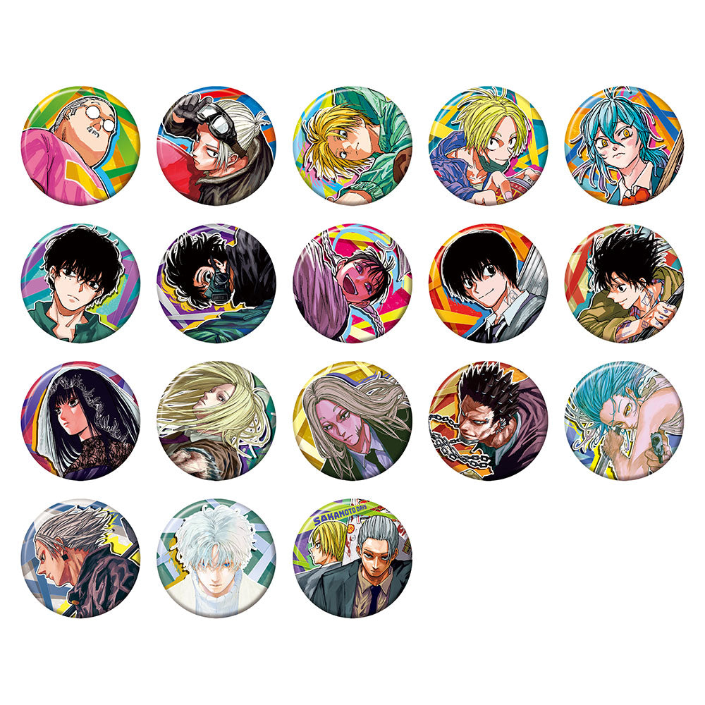 『SAKAMOTO DAYS』コレクション缶バッジ　第2弾　（全18種／ランダム1種入り）