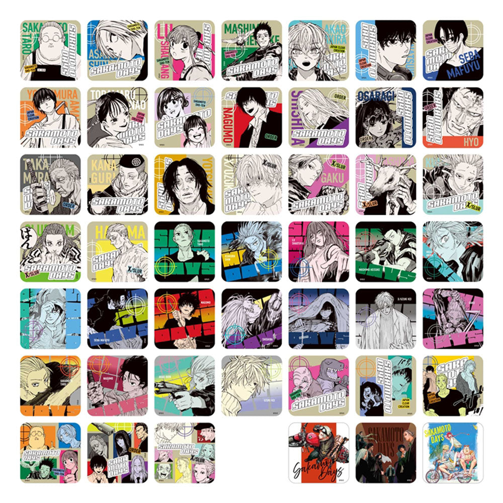 『SAKAMOTO DAYS』アートコースター(R)　第1弾　全種セット　（全45種＆特典3種／計48種入り）