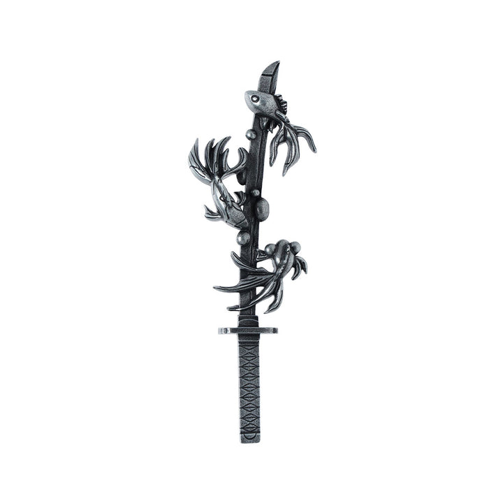 『カグラバチ』妖刀「淵天」　［THE METAL FIGURE］　ディスプレイアクリルスタンド付き