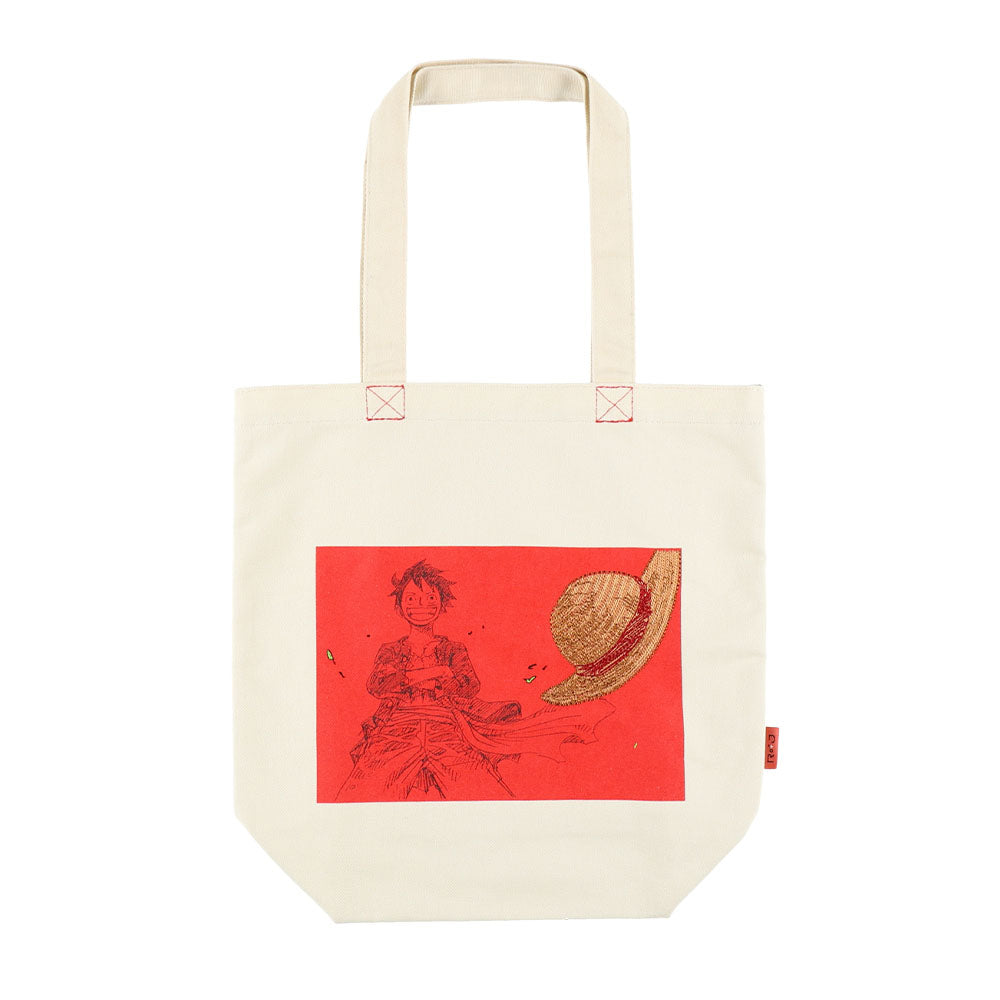 【RofJ】『ONE PIECE』刺繍TOTEBAG #1ルフィ ＜ONE PIECE magazine Vol.1＞
