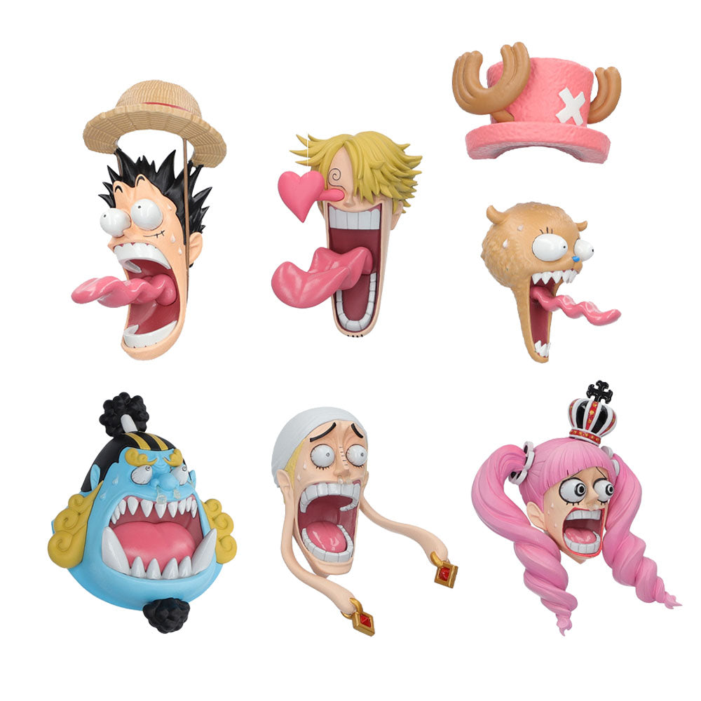 【RofJ】『ONE PIECE』びっくり顔マグネットCOLLECTION 第1弾 全種セット （全6種入り）