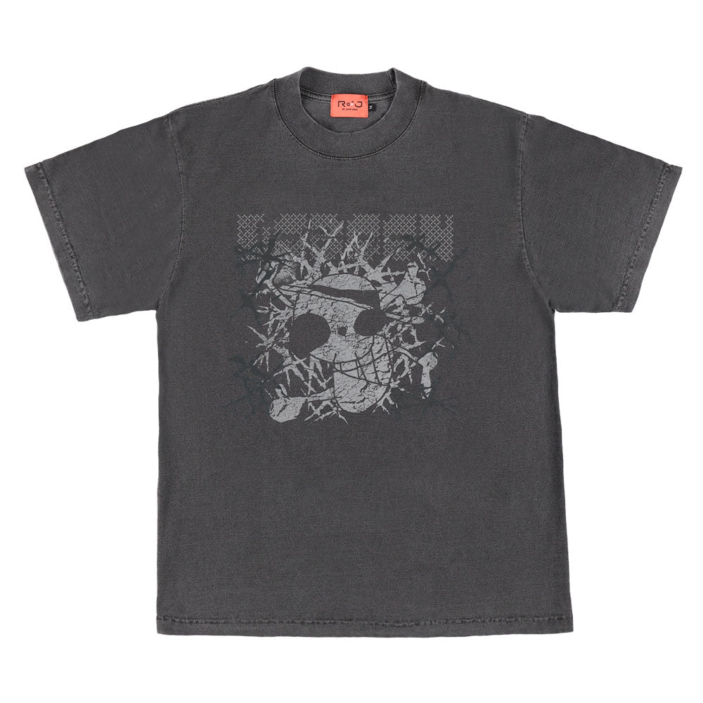 【RofJ】『ONE PIECE』BOXED TEE BLACK ＜LABOON＞ XL