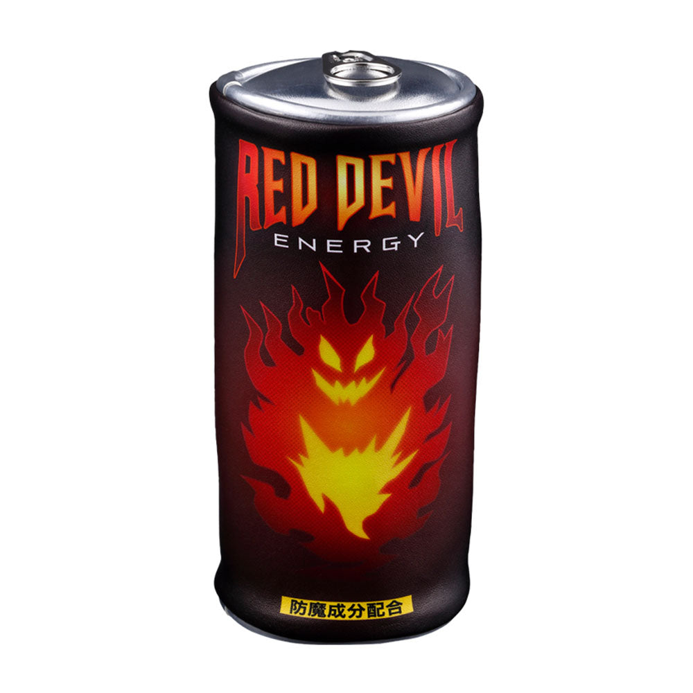 『青の祓魔師』“特定防魔用エナジードリンク　「レッドデビル」”　志摩廉造スペシャルコラボパッケージ　缶型ポーチ　＜青の祓魔師展＞