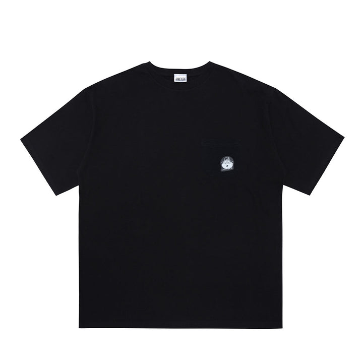 『ONE PIECE』ポケット付きビッグシルエットTシャツ　“HEROES”　ジンベエ