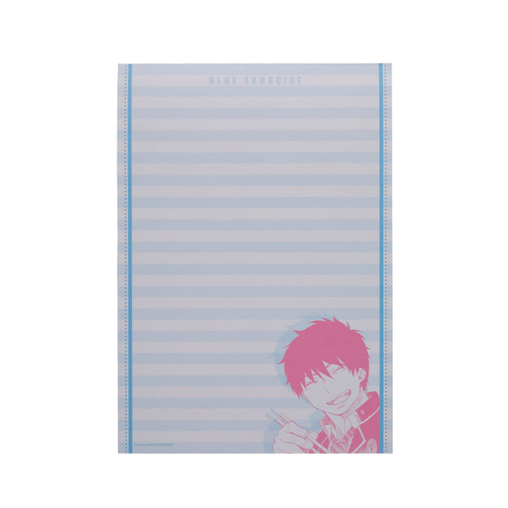 『青の祓魔師』100ページレターパッド【50scenes／100pages】　＜青の祓魔師展＞