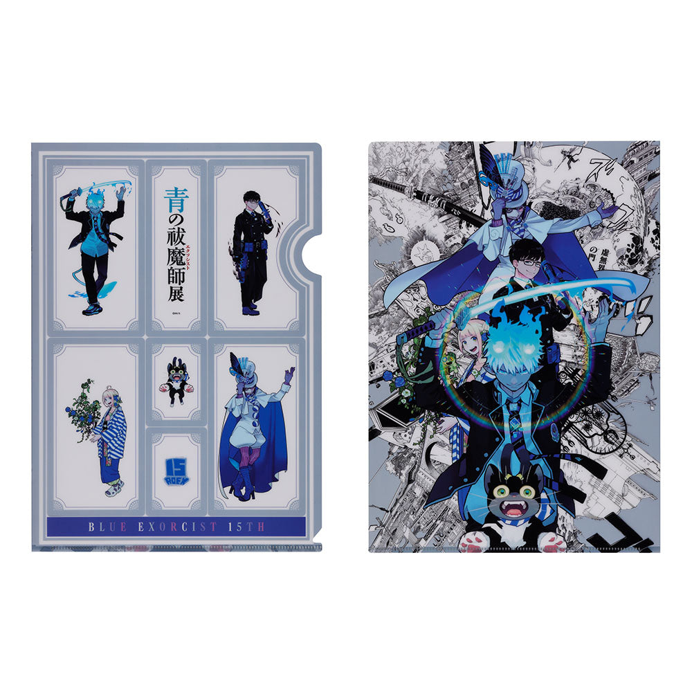 『青の祓魔師』クリアファイル　【キービジュアル】　（A4サイズ）　＜青の祓魔師展＞