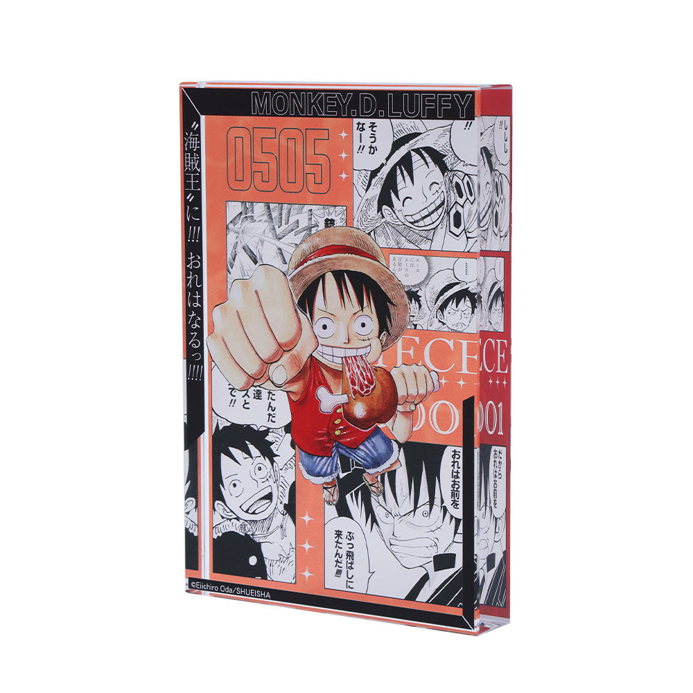 『ONE PIECE』アクリルブロック　“HEROES”　モンキー・D・ルフィ