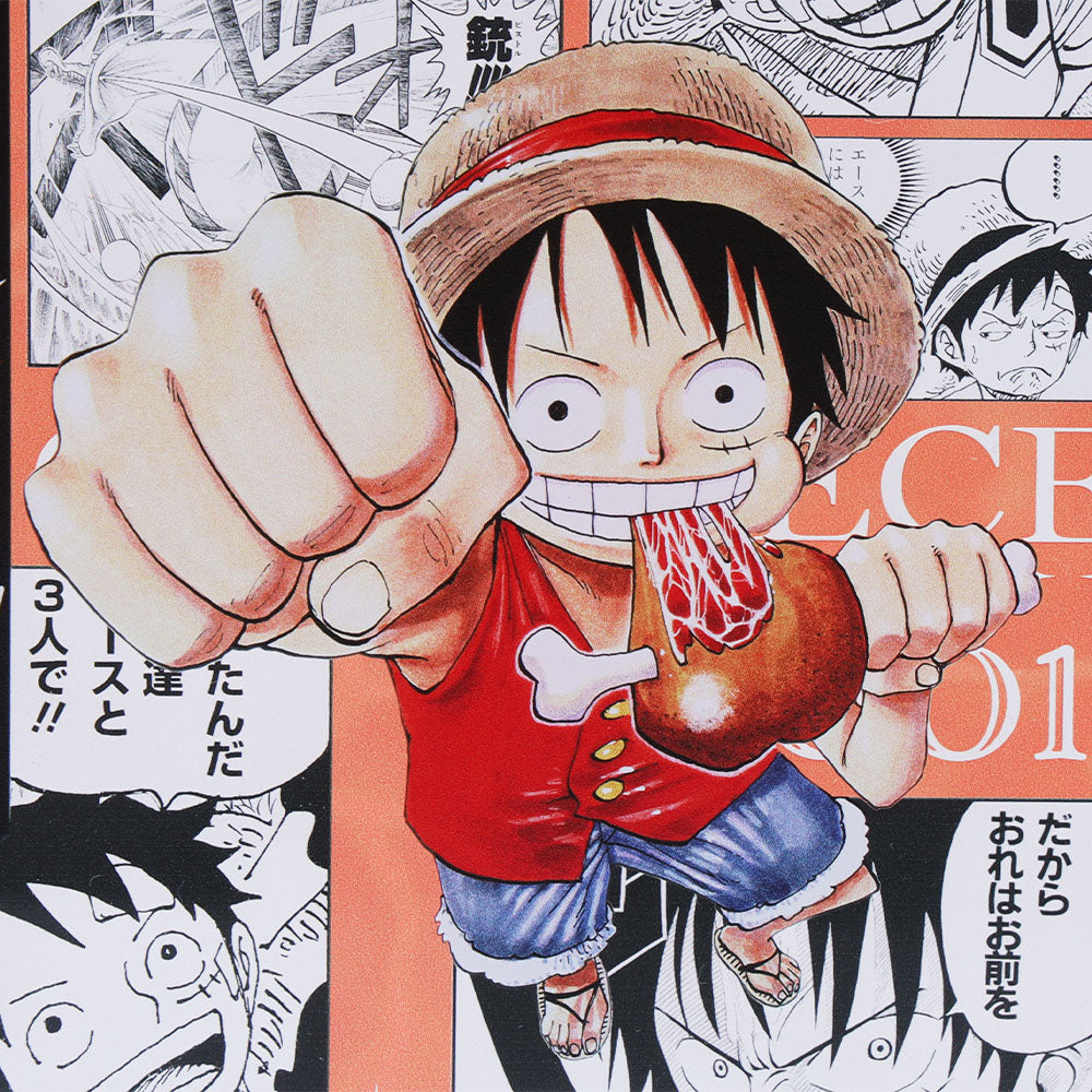 ONEPIECE アクリルブロックチャーム ルフィ ワンピースベースショップ