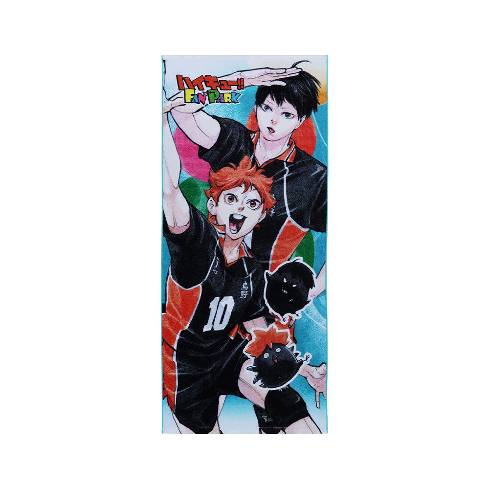 『ハイキュー!!』フルカラーフェイスタオル　キービジュアル　＜ハイキュー!!　FAN PARK＞