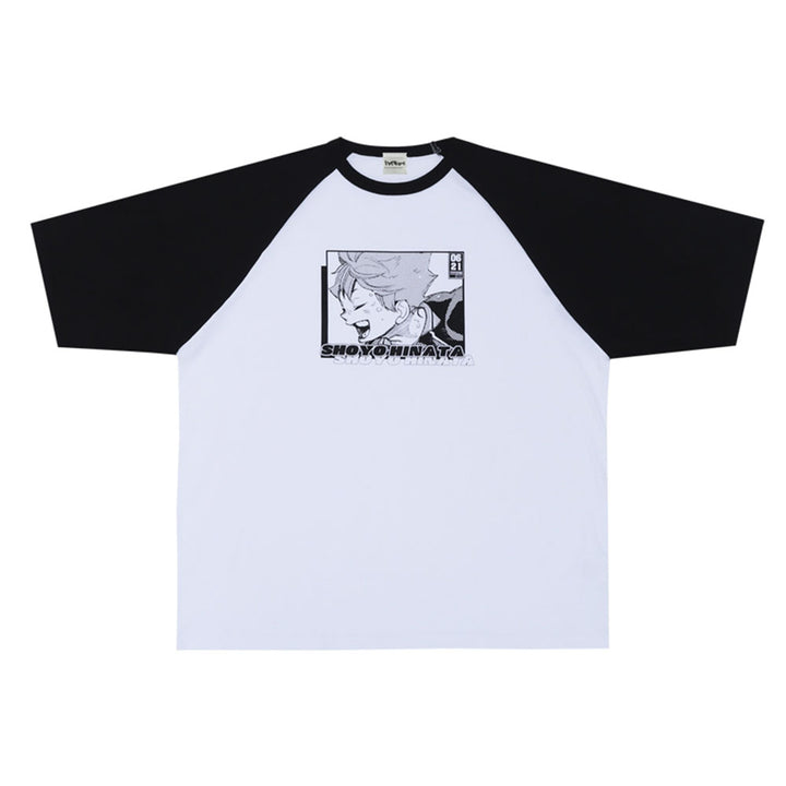 『ハイキュー!!』ラグランTシャツ　“HEROES”　日向翔陽