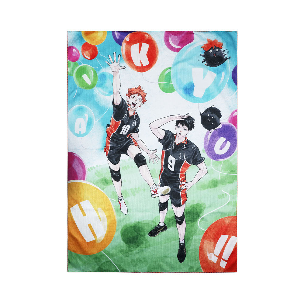 『ハイキュー!!』フルカラーBIGタオル　キービジュアル　＜ハイキュー!!　FAN PARK＞