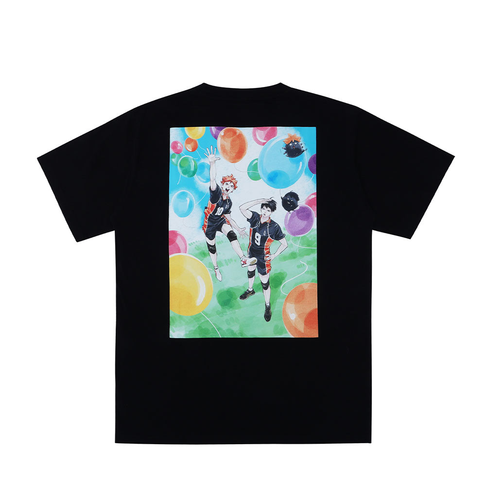 『ハイキュー!!』Tシャツ　キービジュアル　ブラック　XLサイズ　＜ハイキュー!!　FAN PARK＞