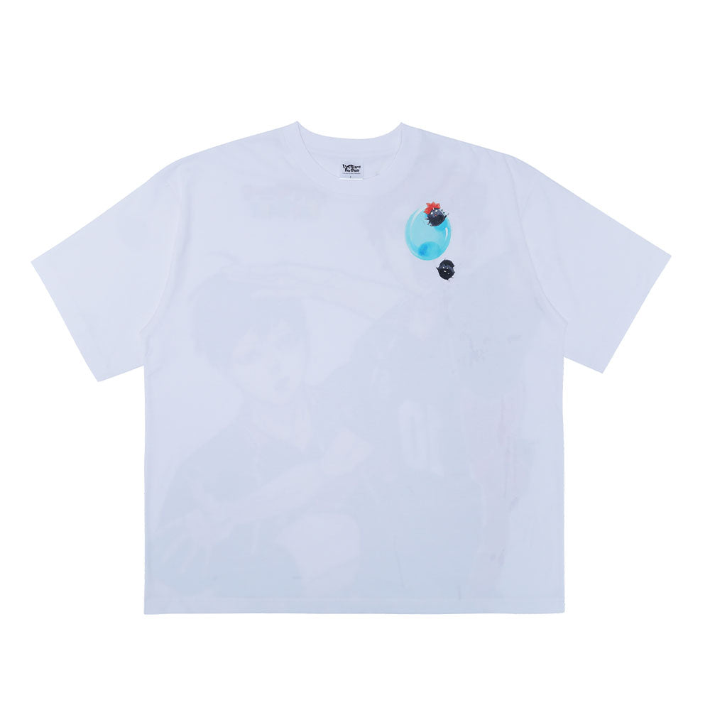 『ハイキュー!!』Tシャツ　キービジュアル　ホワイト　フリーサイズ　＜ハイキュー!!　FAN PARK＞