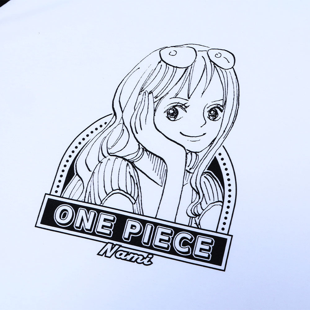 『ONE PIECE』ラグランTシャツ　“HEROES”　ナミ