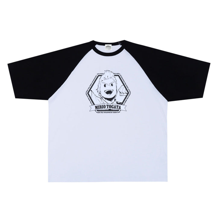 『僕のヒーローアカデミア』ラグランTシャツ　“HEROES”　通形ミリオ