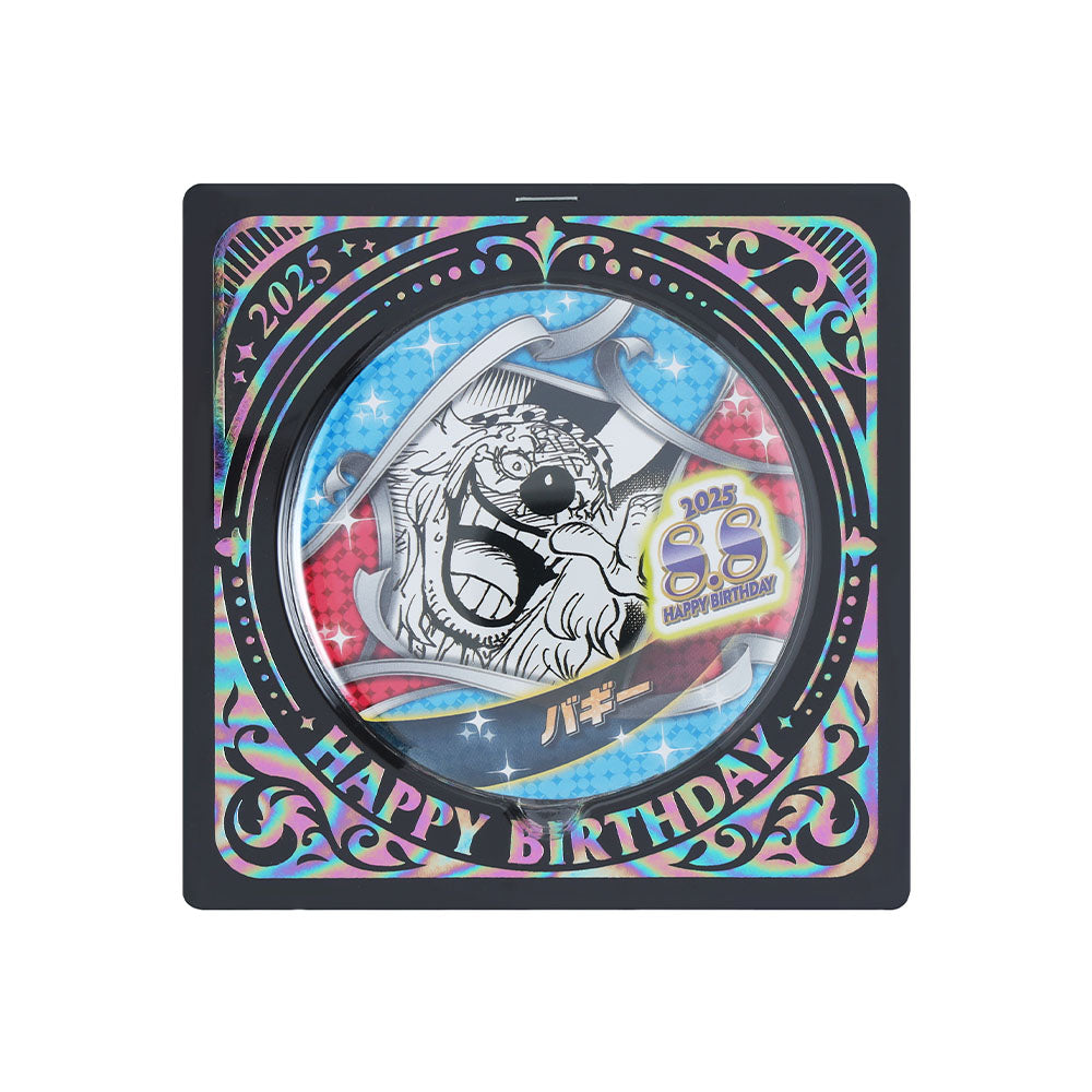 『ONE PIECE』バースデイ缶バッジ　バギー