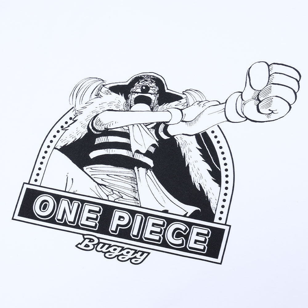 『ONE PIECE』ラグランTシャツ　“HEROES”　バギー